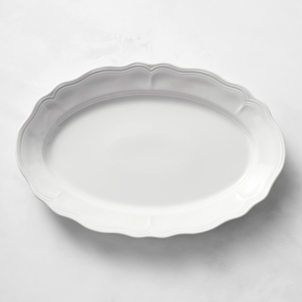 Pillivuyt Queen Anne X-Large Serving/Turkey Platter Made in France